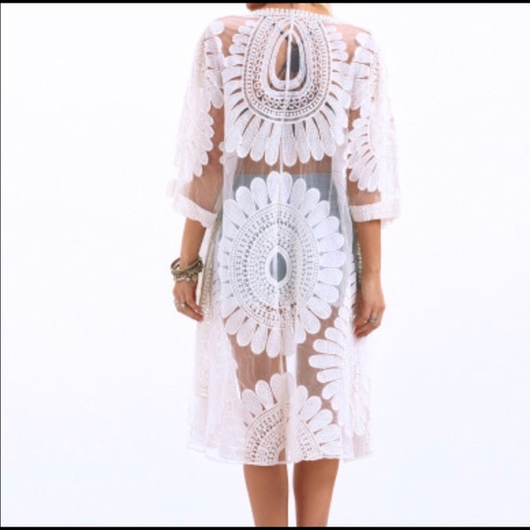 Mesh Kimono - Picture 3 of 6